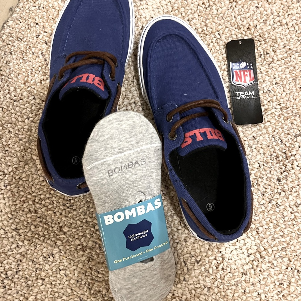 Official NFL Buffalo Bills mens sneakers